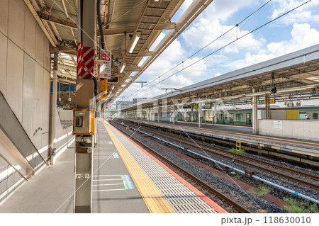 東京都市風景　上野駅ホームの風景 118630010