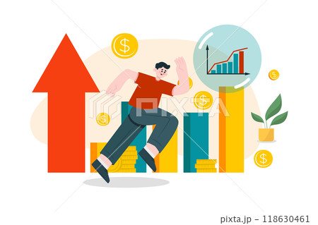 Stock Market Bubble Stock Market Bubble 118630461