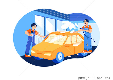 Full Service Car Wash 118630563