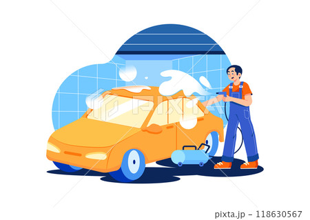 Touchless Car Wash Touchless Car Wash 118630567