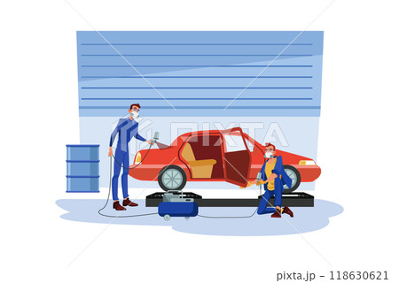 Car Painting Car Painting 118630621