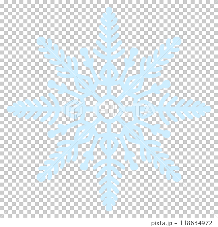 blue snowflake blue snowflake 118634972