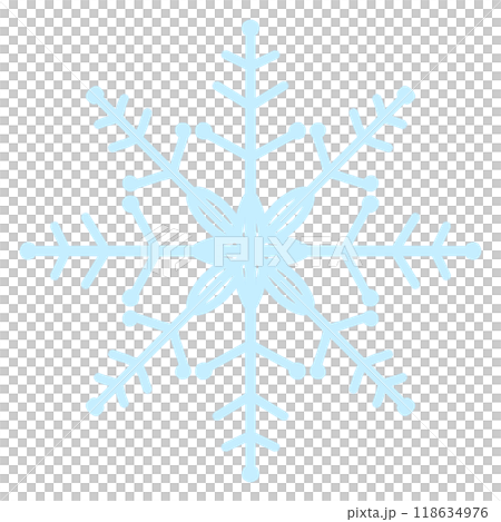藍色雪花 藍色雪花 118634976