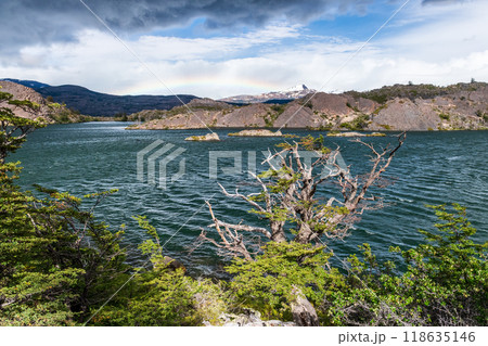 Hiking the W-Trek in Torres Del Paine 118635146