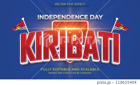 Editable text effects with the theme of independence day of world countries Editable text effects with the theme of independence day of world countries 118635404