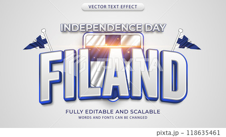 Editable text effects with the theme of independence day of world countries Editable text effects with the theme of independence day of world countries 118635461