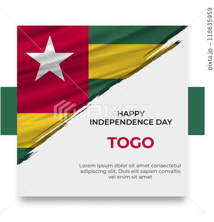 social media post templates with the theme of world countries' independence day 118635959