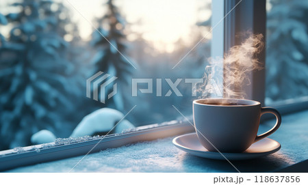 Cozy Winter Morning 118637856