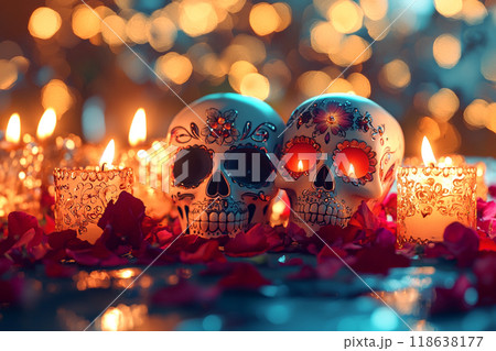 Day of the Dead Decor Day of the Dead Decor 118638177