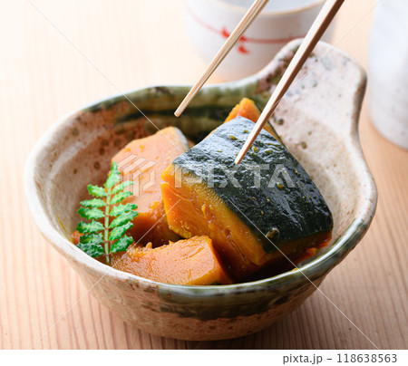 かぼちゃ煮物 かぼちゃ煮物 118638563