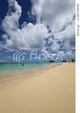 天国の海：ラニカイビーチの絶景 118639048