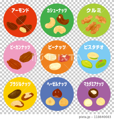各種堅果日本一套 118640083