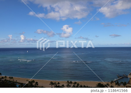 Hilton Hawaiian Villageからのビーチ2 118641566