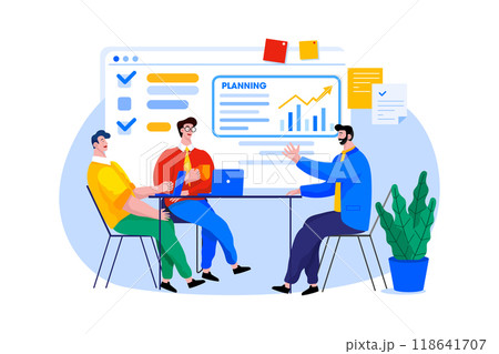 Covid 19 Rules Illustration concept on white background Covid 19 Rules Illustration concept on white background 118641707