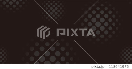 ドットパターンのシームレスな背景 118641976