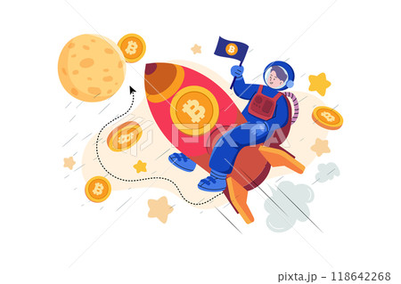 Crypto to the moon 118642268