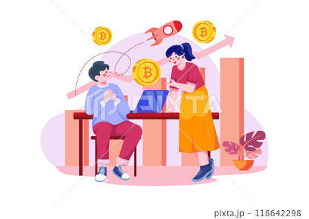 Crypto Analytics 118642298