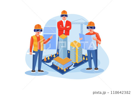 Builders Create Building Plans Using VR Tech Builders Create Building Plans Using VR Tech 118642382