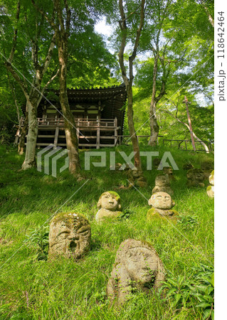 京都・嵯峨嵐山 愛宕念仏寺（愛宕寺）羅漢 118642464