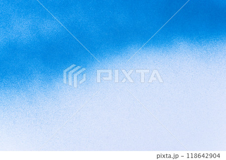 青色のスプレー塗料で塗った背景 118642904