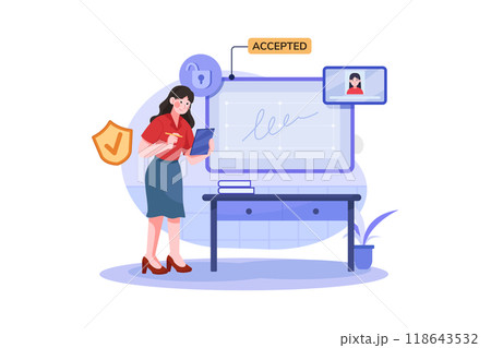 Digital Signature 118643532