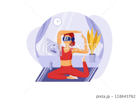 Virtual Fitness Using Virtual Reality Tech 118643762