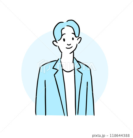 若い笑顔のビジネスマン 118644388