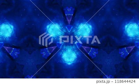 Abstract blue fractal geometric pattern with glowing effects digital modern designs art illustration background. Abstract blue fractal geometric pattern with glowing effects digital modern designs art illustration background. 118644424