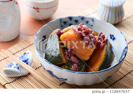 郷土料理 かぼちゃ いとこ煮 ( 従兄弟煮 ) 郷土料理 かぼちゃ いとこ煮 ( 従兄弟煮 ) 118647637