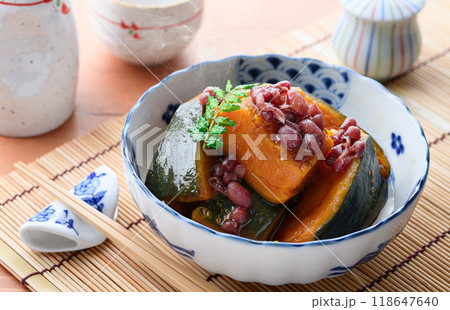 郷土料理 かぼちゃ いとこ煮 ( 従兄弟煮 ) 郷土料理 かぼちゃ いとこ煮 ( 従兄弟煮 ) 118647640