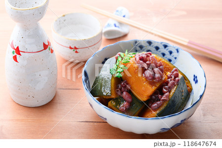 郷土料理 かぼちゃ いとこ煮 ( 従兄弟煮 ) 郷土料理 かぼちゃ いとこ煮 ( 従兄弟煮 ) 118647674