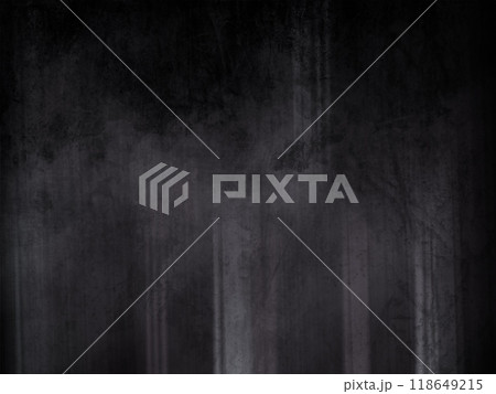 暗い雰囲気の古びた灰色のストライプの背景 118649215
