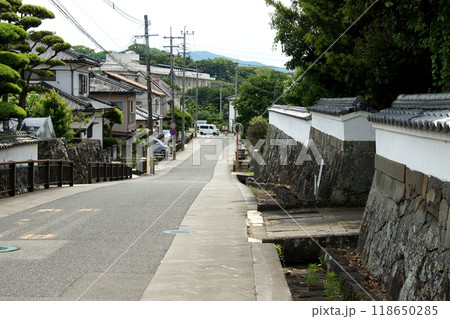 長崎県大村市 上小路武家屋敷通り 長崎県大村市 上小路武家屋敷通り 118650285