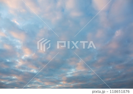 Beautiful dramatic sky with clouds 118651876