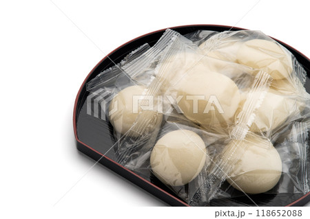 個包装された丸餅 118652088