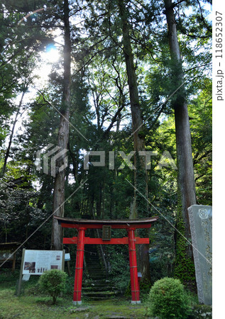 埼玉県小鹿野町伊豆沢の史跡　文殊堂と諏訪神社 118652307