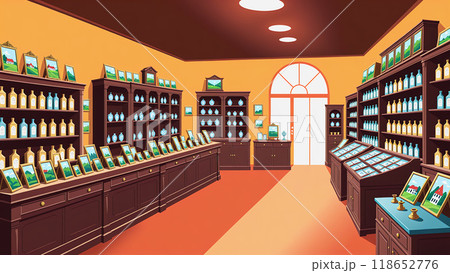 「温もりを感じる小さな宝石店」 118652776