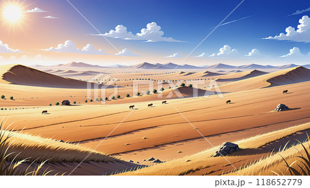 「黄金の砂漠」 118652779