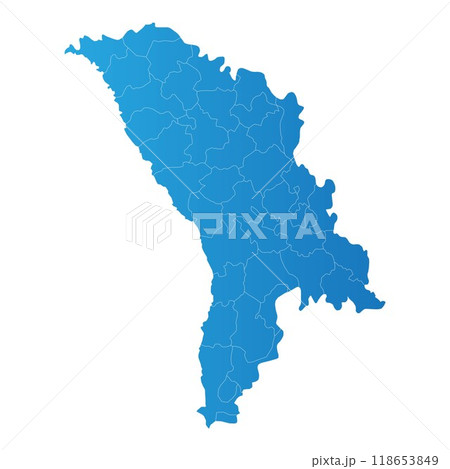 Moldova district Country land Map 118653849