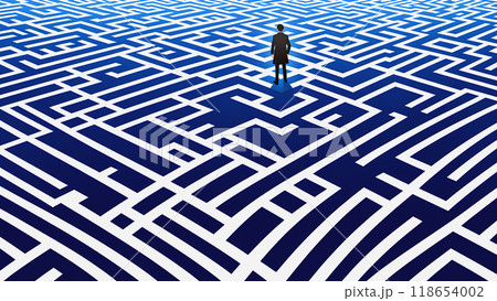 「青い迷宮の挑戦」 「青い迷宮の挑戦」 118654002