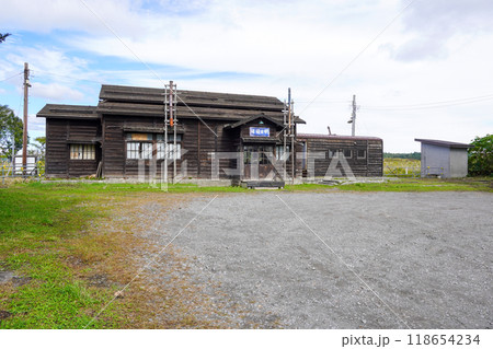 留萌本線廃止後の明日萌駅（恵比島駅） 118654234