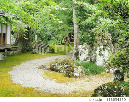 滋賀県　多賀大社　奥書院庭園　8月 118654350