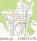 京都の地図＿2024 118655276