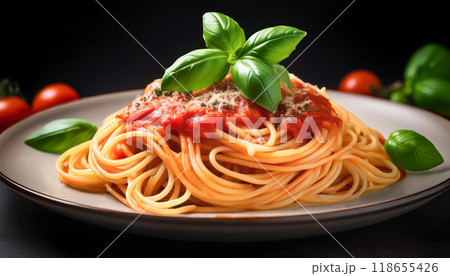 ミートソーススパゲティ ミートソーススパゲティ 118655426