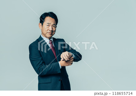 ミドルのビジネスマン 118655714