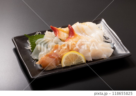 貝づくし 刺身盛り合わせ 貝づくし 刺身盛り合わせ 118655825