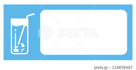 飲食点をイメージしたポップなクーポンチケット 118656487