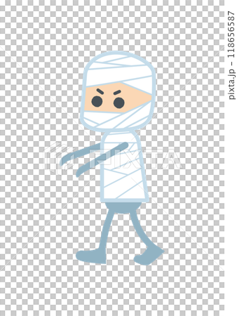 萬聖節的孩子角色扮演 118656587