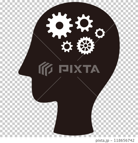 Artificial intelligence icon black Artificial intelligence icon black 118656742