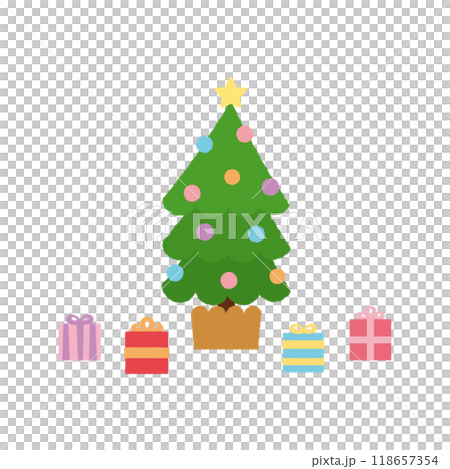 2024 Christmas image material 5 vector 118657354